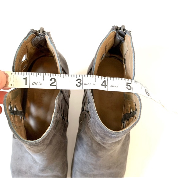 REPORT Gray Wedge Cut Out Booties—SZ. 7.5-8 - Picture 12 of 14